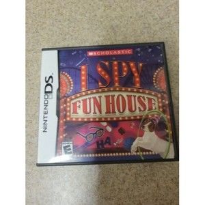 I Spy Funhouse Video Game Nintendo DS, 2007 Complete with Instructional Booklet